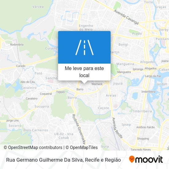 Rua Germano Guilherme Da Silva mapa
