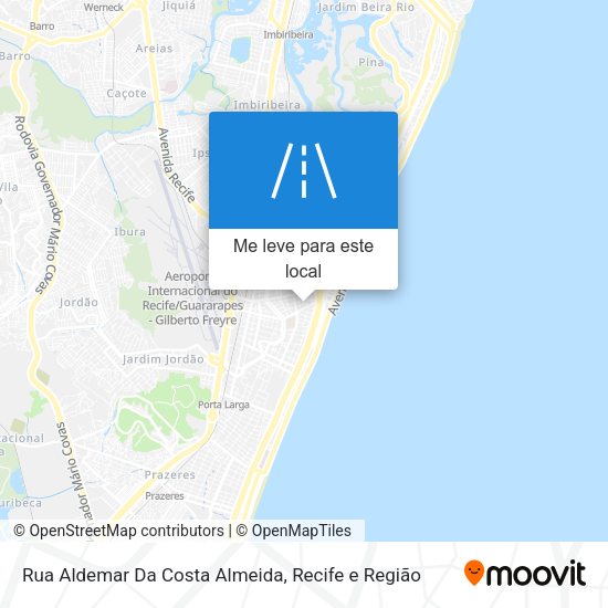 Rua Aldemar Da Costa Almeida mapa