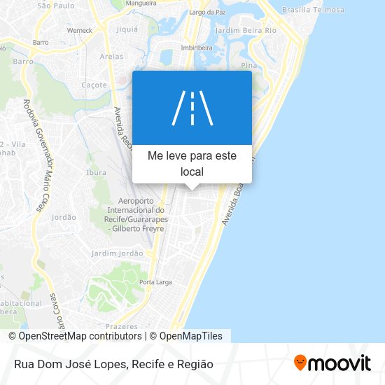 Rua Dom José Lopes mapa