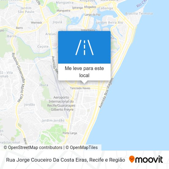 Rua Jorge Couceiro Da Costa Eiras mapa
