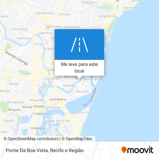 Ponte Da Boa Vista mapa