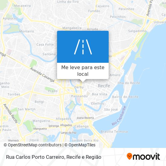 Rua Carlos Porto Carreiro mapa