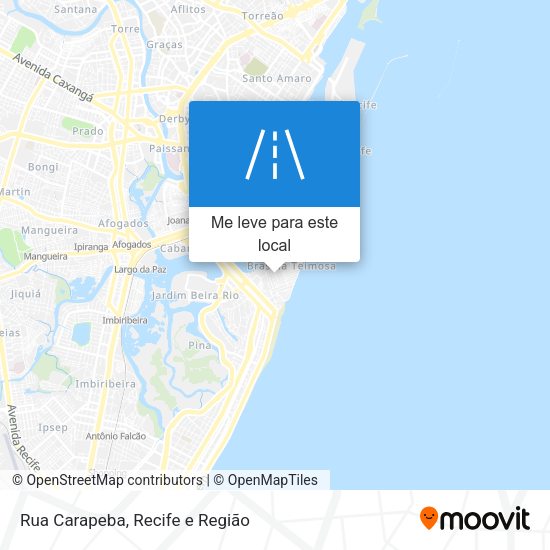 Rua Carapeba mapa