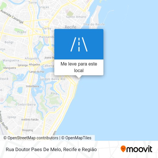 Rua Doutor Paes De Melo mapa