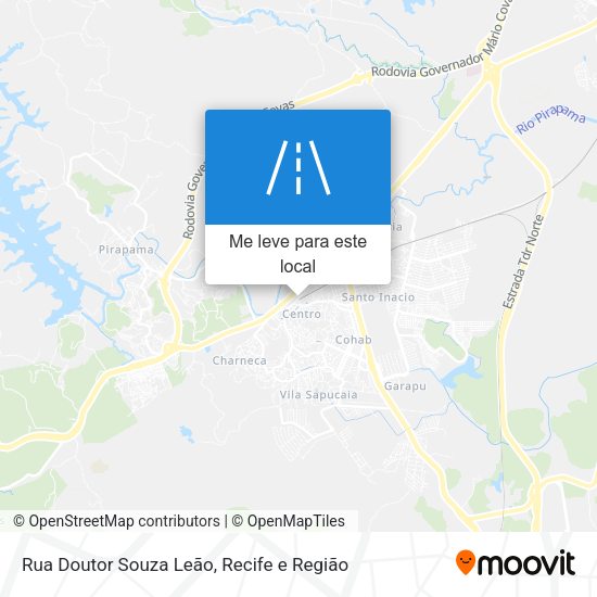 Rua Doutor Souza Leão mapa