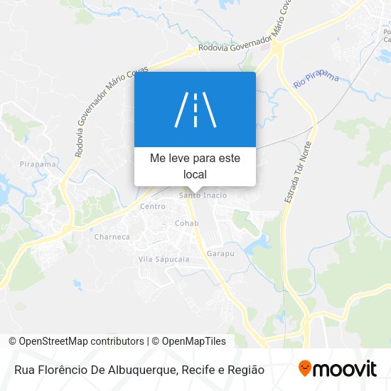 Rua Florêncio De Albuquerque mapa