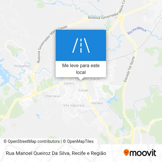 Rua Manoel Queiroz Da Silva mapa