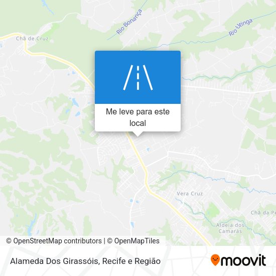 Alameda Dos Girassóis mapa