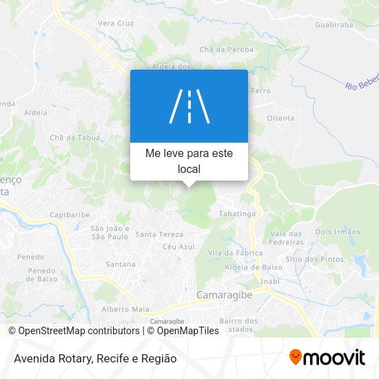 Avenida Rotary mapa
