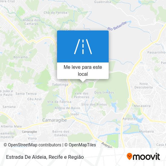 Estrada De Aldeia mapa