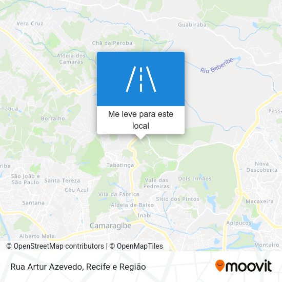 Rua Artur Azevedo mapa