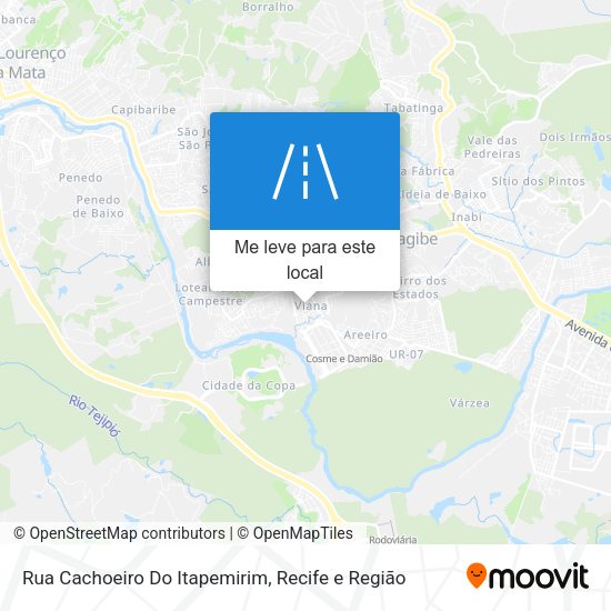 Rua Cachoeiro Do Itapemirim mapa