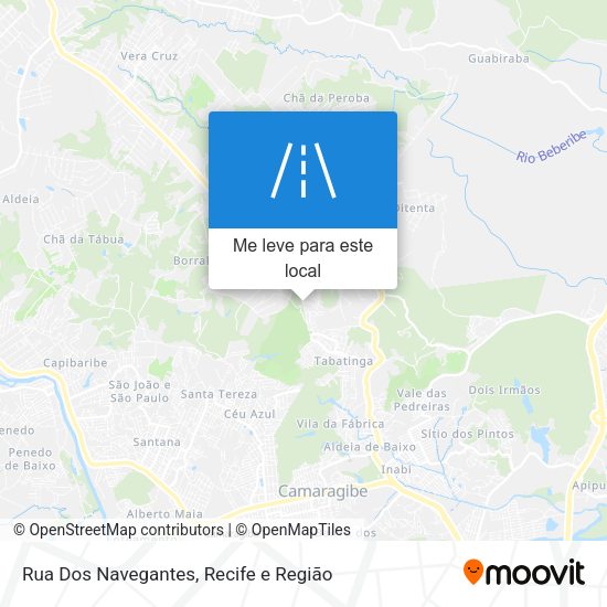 Rua Dos Navegantes mapa