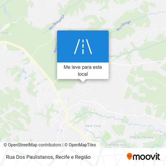 Rua Dos Paulistanos mapa