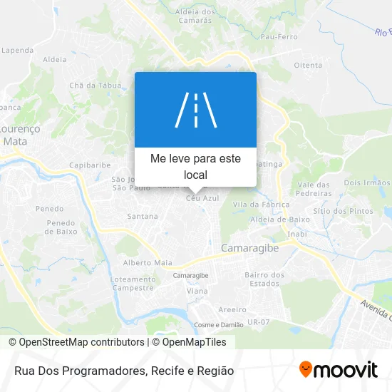 Rua Dos Programadores mapa