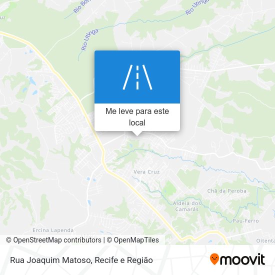 Rua Joaquim Matoso mapa