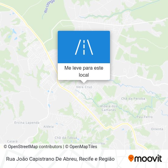 Rua João Capistrano De Abreu mapa