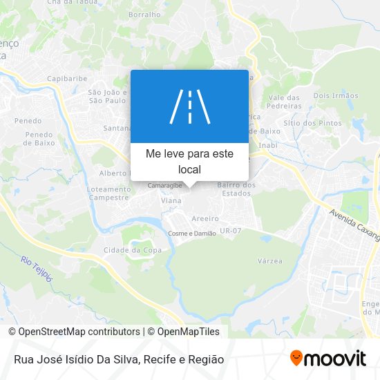 Rua José Isídio Da Silva mapa