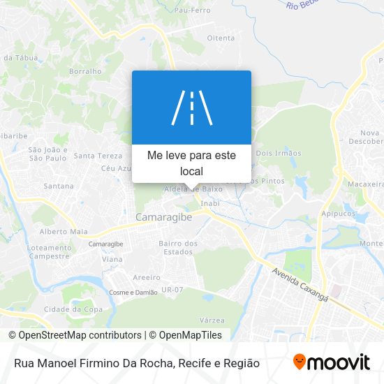 Rua Manoel Firmino Da Rocha mapa