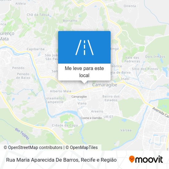 Rua Maria Aparecida De Barros mapa