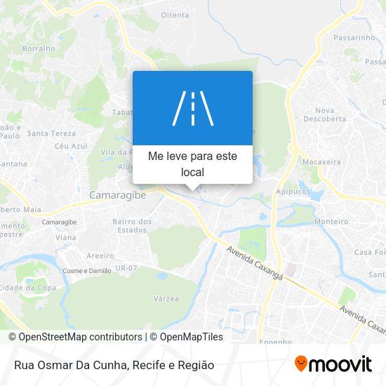 Rua Osmar Da Cunha mapa