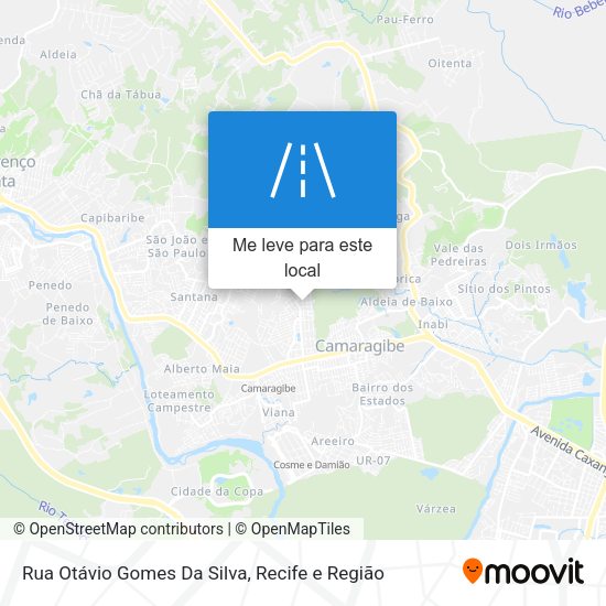 Rua Otávio Gomes Da Silva mapa