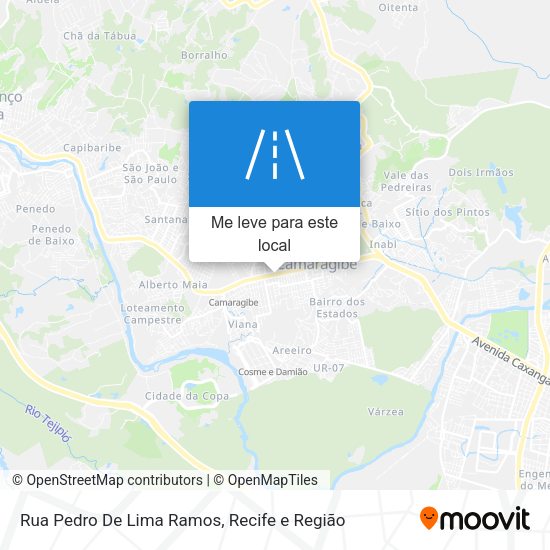 Rua Pedro De Lima Ramos mapa