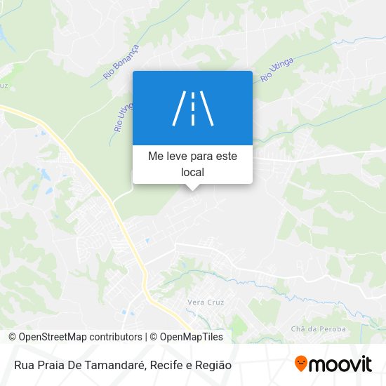 Rua Praia De Tamandaré mapa