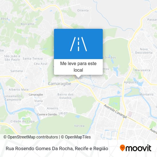 Rua Rosendo Gomes Da Rocha mapa
