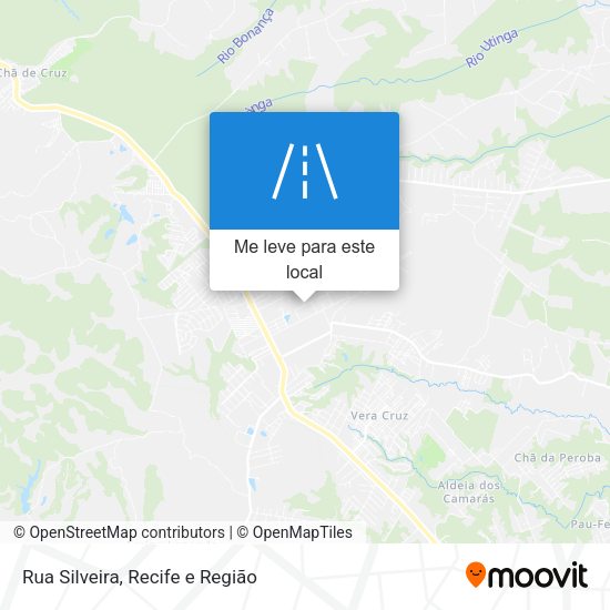 Rua Silveira mapa