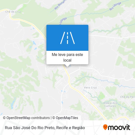 Rua São José Do Rio Preto mapa