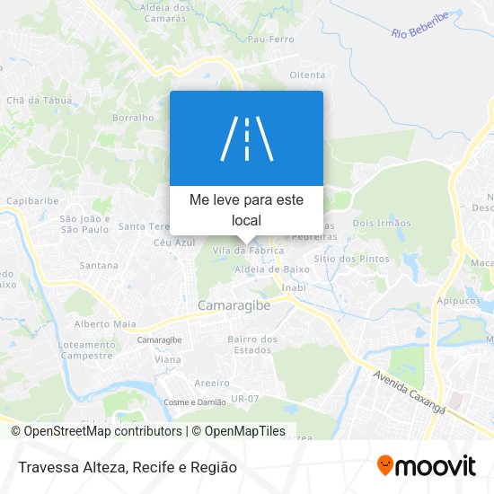 Travessa Alteza mapa