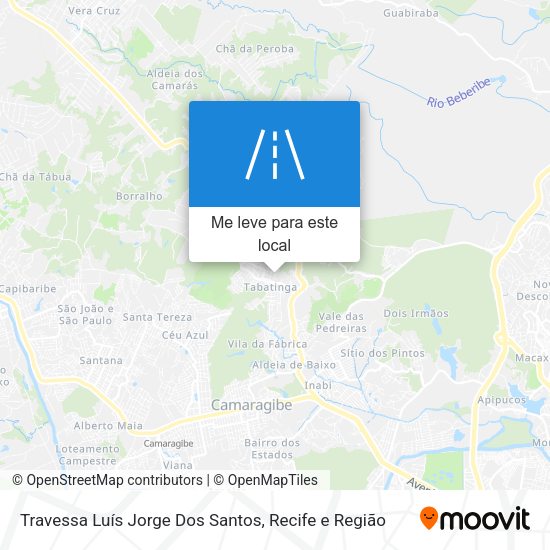 Travessa Luís Jorge Dos Santos mapa