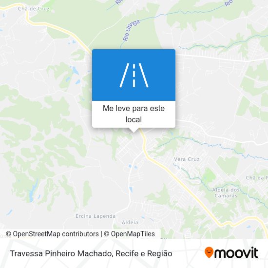 Travessa Pinheiro Machado mapa
