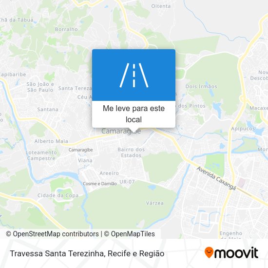 Travessa Santa Terezinha mapa
