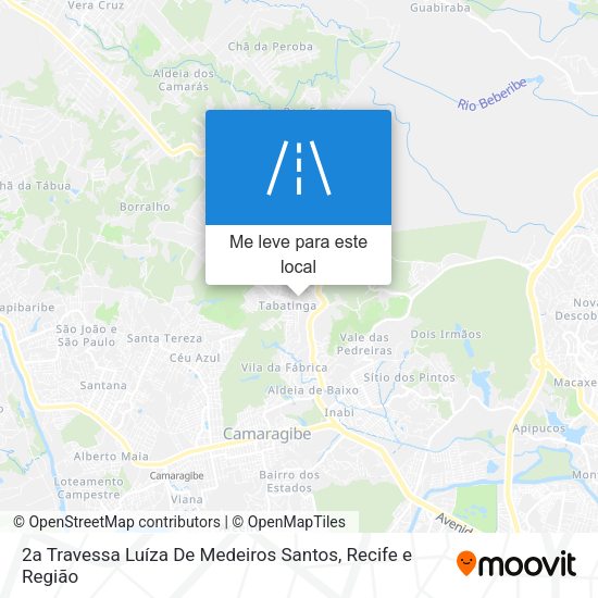 2a Travessa Luíza De Medeiros Santos mapa