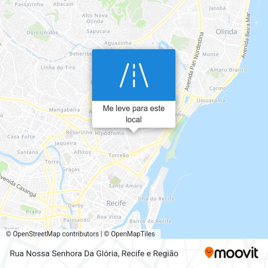 Rua Nossa Senhora Da Glória mapa