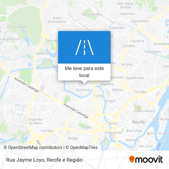 Rua Jayme Loyo mapa