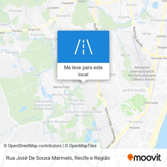 Rua José De Sousa Marmelo mapa
