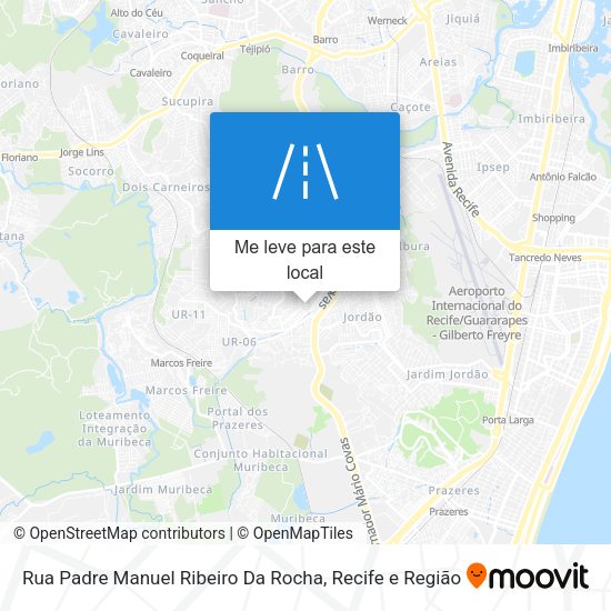 Rua Padre Manuel Ribeiro Da Rocha mapa