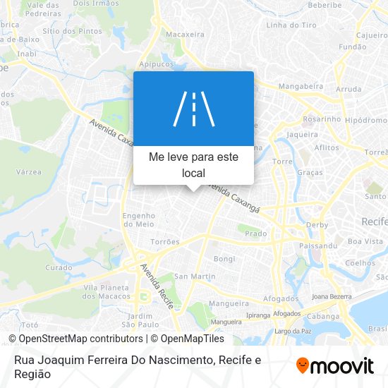 Rua Joaquim Ferreira Do Nascimento mapa
