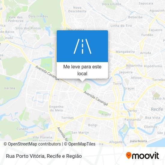 Rua Porto Vitória mapa