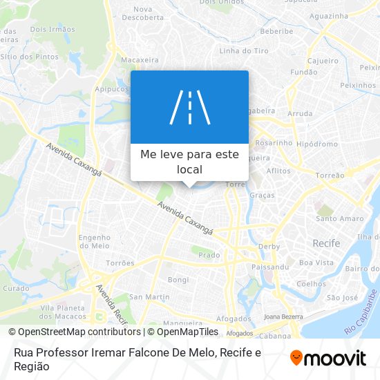 Rua Professor Iremar Falcone De Melo mapa