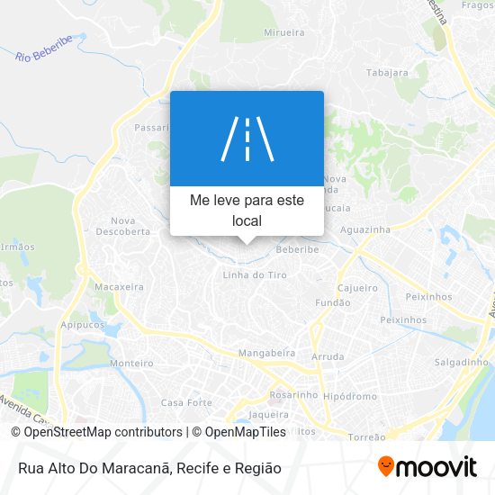 Rua Alto Do Maracanã mapa