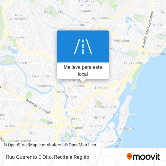 Rua Quarenta E Oito mapa