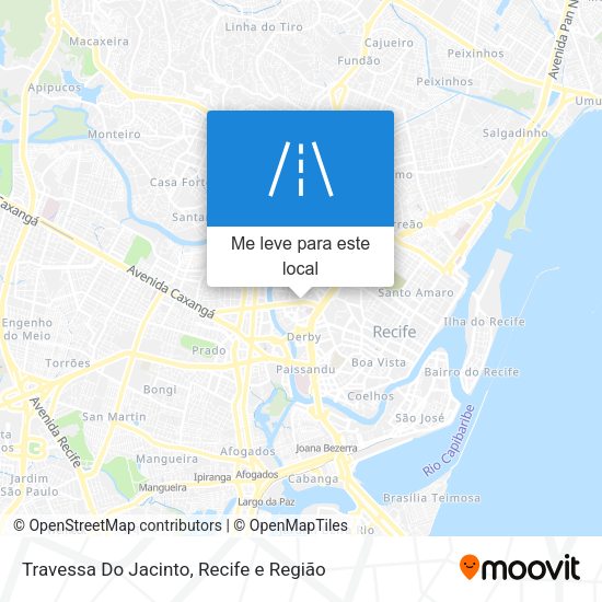 Travessa Do Jacinto mapa