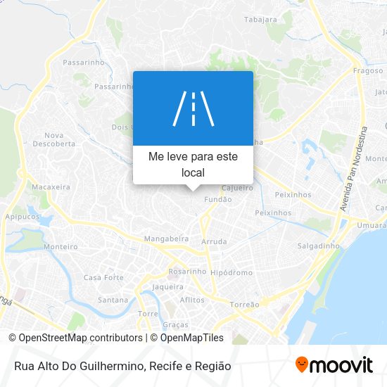 Rua Alto Do Guilhermino mapa
