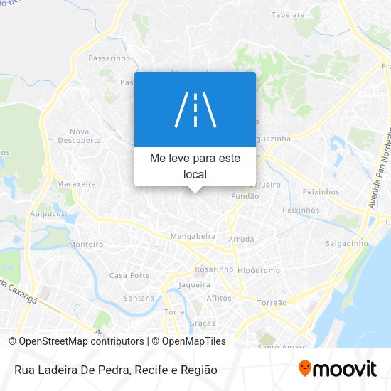 Rua Ladeira De Pedra mapa