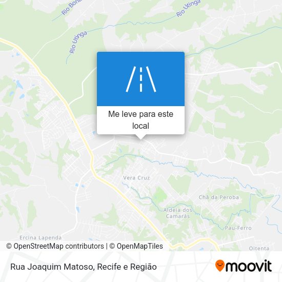 Rua Joaquim Matoso mapa
