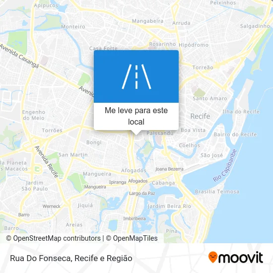 Rua Do Fonseca mapa
